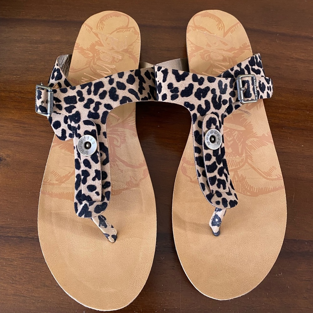 Blowfish slip on sandals